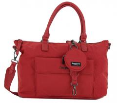Handtasche rot Desigual Mandarala Padua PC Stickerei Tablet