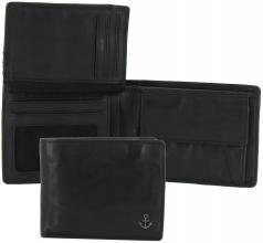 Brieftasche schwarz Vintage Harbour 2nd Anchor Love Lorenzo Ash