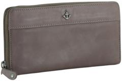 Harbour 2nd Atlantica Wallet Portemonnaie Leder Dusty - Grau