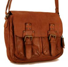 Harbour 2nd Crossover Leana Ledertasche Cognac