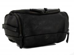 Waschbeutel Traveller Ash Harbour 2nd schwarz Vintage