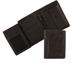 Brieftasche Magnus dunkelbraun Vintage Harbour 2nd Chocolate Brown