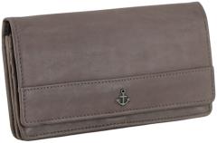 Harbour 2nd Luja Wallet Geldbörse Leder Dusty - Grau