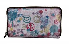 Harbour 2nd Portemonnaie Hilma Lau Anker bedruckt Lila