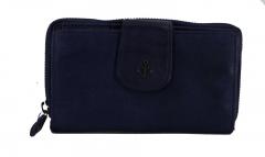 Harbour 2nd Damenbörse dunkelblau Smooth Plain Linn Navy