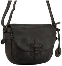 Harbour 2nd Theresia Saddlebag Überschlagtasche Leder - Braun
