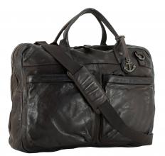 Laptoptasche Balthazar Brown Harbour 2nd Urban Poets dunkelbraun