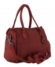 Harbour2nd Damenschultertasche Red Carolyn Soft Weaving 2 rot