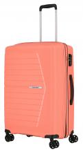 Hartschalenkoffer 67cm Travelite Nubis M Koralle Dehnfalte