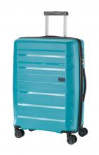 Hartschalentrolley Travelite Kosmos M 67cm türkis Aqua 4-Rad