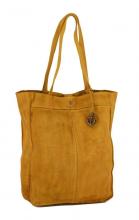 Harbour2nd Elbe 1 Lederhenkeltasche senfgelb Ankeranhänger