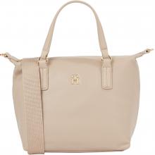 Tommy Hilfiger Kurzgrifftasche Poppy Plus Merino Kunstleder