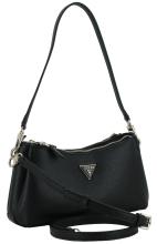 Schultertasche schwarz Saffiano Guess Noelle II Mini Black