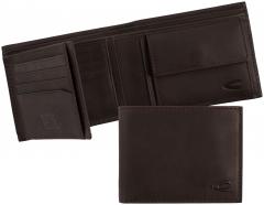 Scheinbörse Herren Camel Active Thai Rindsleder Braun matt