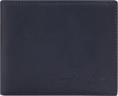Card Wallet Tommy Hilfiger Signature Mini CC Wallet Desert Sky Dunkelblau