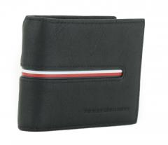 Herrenbörse Mini Tommy Hilfiger Downtown Mini CC Geldscheinklammer schwarz RFID