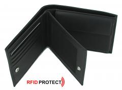 Herrengeldbeutel Porsche Design RFID schwarz Leder Billfold H10