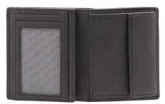 Portemonnaie für Herren Maitre Hainer schwarz Hochformat RFID