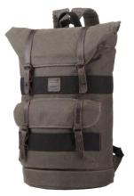 troop London Rucksack Classic Olivgrün Überschlag Leder