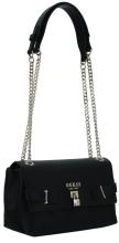 Guess Yesba Convertible Xbody Flap Abendtasche Kettenhenkel schwarz