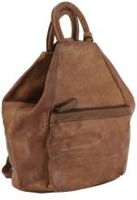 Citybackpack Xander Harbour 2nd Urban Poets Vintage cognac Leder