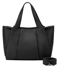 Henkeltasche schwarz Chenelle Silky Lammleder Les Visionnaires