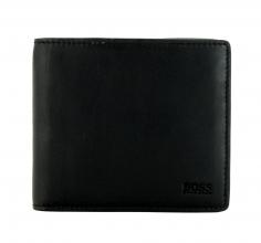 Hugo Boss Herrenportmonee Majestic Leder Schwarz