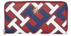 IT-Piece Damenportmonee Tommy Hilfiger Iconic LRG Zip Mono bunt