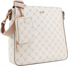 Joop Schultertasche mit Etui Jasmina Cortina Offwhite Markenprint