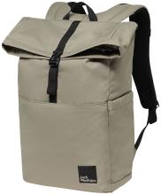 Jack Wolfskin Island Rolltop Rucksack Grau ergonomisch