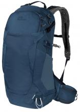 Jack Wolfskin Crosstrail 24 Liter Rucksack Netzfach marineblau