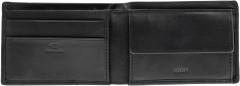 Lederbörse Kleinformat Mattschwarz Joop! Loreto Nestor Billfold