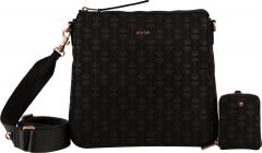 Damentasche Jasmina bedrucktes Perlon Collana Tessuto JOOP black