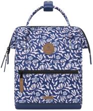 Cabaia Small Sameiro Sanctuary blau rosa Tagesrucksack klein gemustert