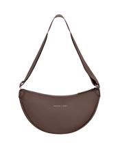 Kapten & Son Essential Moon Bag Crossovertasche Chocolate Brown