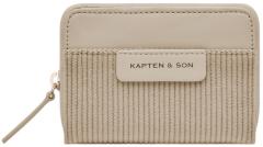 Kapten & Son Klappbörse Dusty Sand beige Cord Bergen Pro Small
