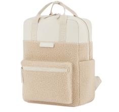 Kapten and Son Teddy Rucksack Sandstone BERGEN PRO FLEECE