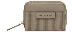 Kapten and Son kleine Brieftasche Bergen Pro CORD Small Dusty Khaki Taupe