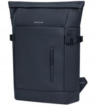 Kapten and Son Navy Blue Kurierrucksack Helsinki Vegan 