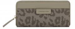 Kapten und Son Geldtasche Bergen Pro Leopard Dark Brown PET