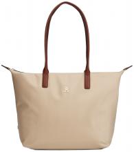 Tommy Hilfiger Popette Tote Medium Perlon Shopper Sandalwood Beige