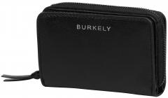 schwarze Lederbörse BURKELY Creased Crystal