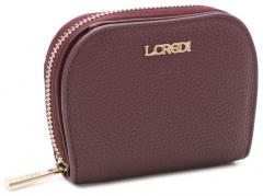 Portemonnaie L.Credi Perla Wine Bordeaux Herbst vegan