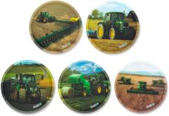 Kletties-Set 5-teilig Landmaschinen für ergobag Schultasche