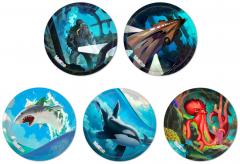 Kletties Tiefseetaucher Ergobag Schulranzen 5teiliges Set