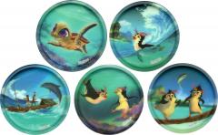 Kletties Set Tropische Freunde Tiermotive Ergobag Pack Cubo