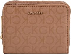 Calvin Klein Must Geldbörse Damen Medium Datenschutz Safari Canvas Mono