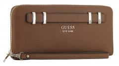 Guess Geldtasche cognacbraun Gregoria Ziparound
