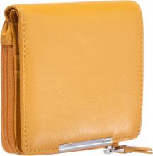 gelbes Leder Portemonnaie MAITRE Alberta Belg darkyellow