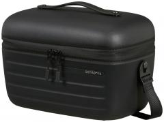 schwarzes Hartschalen Samsonite Beauty Case Stackd Black